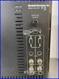 Marshall V-R171P-AFHD 17 LCD Studio Video Monitor Rackmount Panel