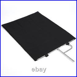 Meking 60x75cm Video Studio Stainless Flag Panel Reflector Diffuser Black Cloth