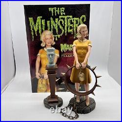 Munsters Marilyn Maquette Color Statue Sideshow Tweeterhead Cold Cast Porcelain