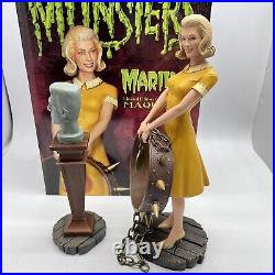 Munsters Marilyn Maquette Color Statue Sideshow Tweeterhead Cold Cast Porcelain