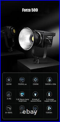 NANLITE Forza 500 5600K Daylight-Balanced LED Video Light Studio Monolight COB