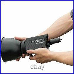 NANLITE Forza 60 60W 5600K Portable COB LED Video Light Photo Studio Spotlight