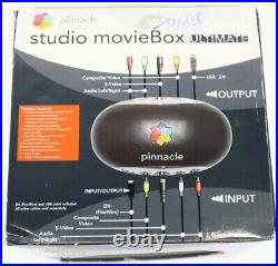 NEW Pinnacle Studio MovieBox Ultimate 710 USB Fire Wire Capture Video Editing