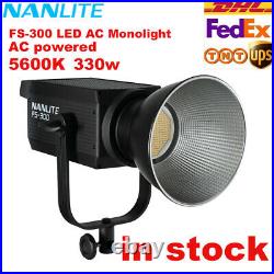 Nanlite FS-300 AC Monolight 5600K 330W LED Video COB Spotlight Studio Light