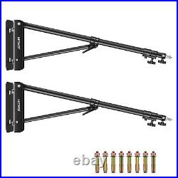 Neewer 2-Pack Triangle Wall Mounting Boom Arm for Studio Video Strobe Lights