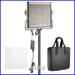 Neewer Bi-color LED 480 Studio Video Light with Stand kit/ Battery and Charger