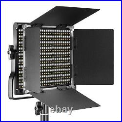 Neewer Professional Dimmable 660 Beads Metal Bi-color LED Video Light for Studio