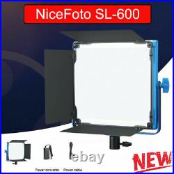 NiceFoto SL-600A LED Light Panel 3200K-5600K Studio Video Continuous Lighting