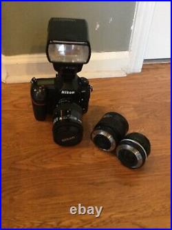 Nikon D850 47.7 MP Digital SLR Camera, with3Lens/Flash, HUGE STUDIO, WithMATTBOX