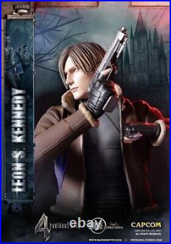 Official Capcom Leon Kennedy Resident Evil 4 Statue By Darkside Collectibles