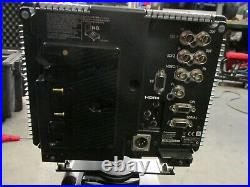 Panasonic AG-HPX371E HD broadcast video camera P2HD + studio back end + monitor