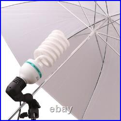 Photography 4 Backdrops+Stand Set Photo Studio Umbrella Lighting Video Light Kit