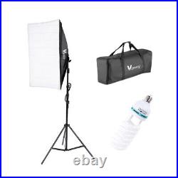 Photography Studio 135W Softbox Continuous Lighting Light Stand Kit Photo Video