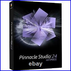 Pinnacle Studio 24 Ultimate Advanced Video Editing and Screen Recording