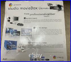 Pinnacle Studio MovieBox Ultimate Fire Wire USB Capture Video Editing 710-USB