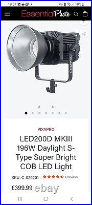 Pixapro Continious LED Video/photography Photographer Studio Light