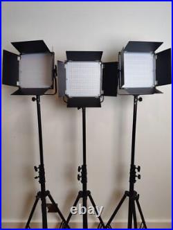 Pixel K80 LED Panels Studio Lighting Kit with accessories film/video