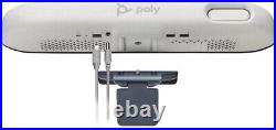 Poly Studio P15 Open Ecosystem 4K Camera Integrated Speaker 3 x Mic (1) USB 3.0