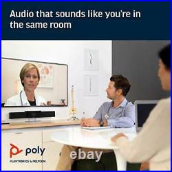 Poly Studio Premium Audio Small Conference Rooms Poly Studio USB Video Bar