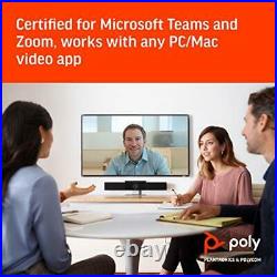 Poly Studio Premium Audio Small Conference Rooms Poly Studio USB Video Bar