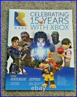 RARE Video Game Studio Celebrating 15 Years with XBOX 2002-17 Collectors Booklet