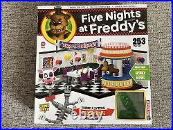 Rare Five Nights At Freddy's Game Area Mcfarlane Construction Set Complete 2017
