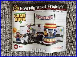 Rare Five Nights At Freddy's Game Area Mcfarlane Construction Set Complete 2017