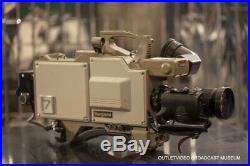 Rare Vintage Studio Broadcast Ikegami HK-355P Triax Video Camera Camcorder