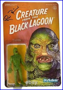 Ricou Browning signed ReAction figure Creature from the Black Lagoon JSA COA