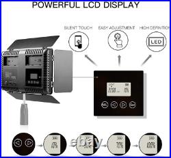 SAMTIAN LED Video Light 600 LED Camera/Studio Light Kit CRI95 3200K/5600K Camera