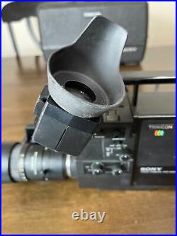 SONY HVC-2200 TRINICON COLOR VIDEO CAMERA STUDIO TESTED WORKING 1981 Remote Case