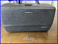 SONY HVC-2200 TRINICON COLOR VIDEO CAMERA STUDIO TESTED WORKING 1981 Remote Case