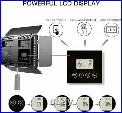 Samtian TL-600S Photography Studio LED Video Light Kit TL-600Sx2