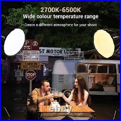 SmallRig RC 220B 220W Bi-Color COB Video Light, 2700K-6500K, Camera Studio Light