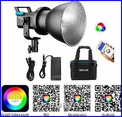 Sokani X60 V2 RGB LED Video Light 5600K Daylight 80W Photo Studio Lighting APP c