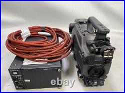 Sony BVP-E30P Studio Camera with CCU and camera cable