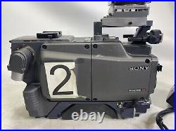 Sony BVP-E30WSP Studio Camera with Vinten radamec lens control and free D