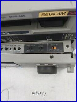 Sony DNW-A65 Betacam SX VCR Studio Digital Video Player UNTESTED