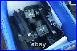 Sony digital video cameras and studio recording equipment