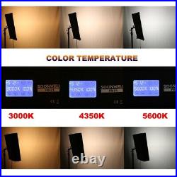 Soonwell FB-21 100W Studio Light LED Flexible Video Soft Light Panel 3000-5600K