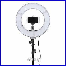 Studio 14 40W 5500K Dimmable LED Ring Light &Diffuser& Light Stand /Video Photo