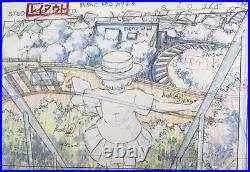 Studio Ghibli Replica Original Picture Art Cel Layout Exhibition Hayao Miyazaki