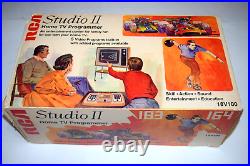 Studio II RCA 1976 Console Video Game System Complete in Box