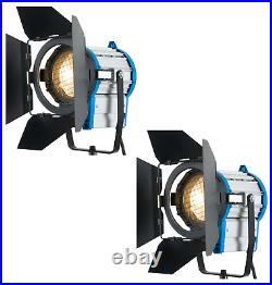 Studio Spotlight 2000W Dimmable Professional Fresnel Tungsten Video Lighting Kit