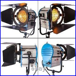 Studio Spotlight 2000W Dimmable Professional Fresnel Tungsten Video Lighting Kit