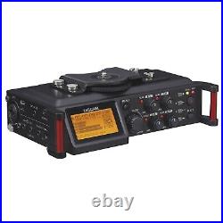 TASCAM DR-70D 4-track audio field recorder/mixer for video recording good condit