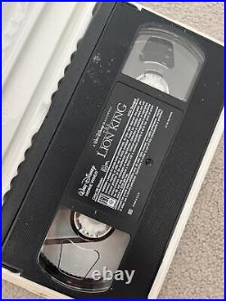 THE LION KING Video Tape VHS 1996 WALT DISNEY MASTERPIECE NTSC USA Import