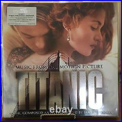 TITANIC Original Motion Picture Soundtrack James Horner 2 GOLD Vinyl LPs, 2016