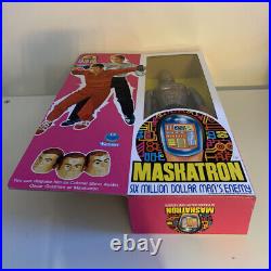 The Six Million Dollar Man Enemy Maskatron action figure 1975 In New Box