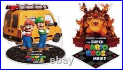 The Super Mario Bros. Movie Acrylic Stand Set Theater Limited Official Japan PSL